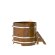 Купель для бани BentWood угловая из морёной лиственницы Рустик, 1,03х1,03 м