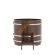 Купель для бани BentWood круглая из мореного дуба Премиум, D1,17м