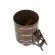 Купель для бани BentWood круглая из мореного дуба Премиум, D1,17м