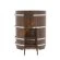 Купель для бани BentWood круглая из мореного дуба Премиум, D1,17м