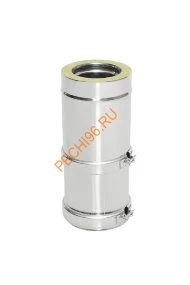 Сэндвич-труба Телескоп L300-450 ТиС Стандарт, нержавейка AISI 304/304, D250/350 мм