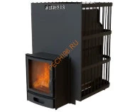 Печь-камин банная Термосфера GN 500 МС, AISI 430