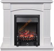 Электрокамин Royal Flame Boston белый с очагом Fobos FX