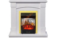 Электрокамин Royal Flame Boston белый с очагом Majestic FX M