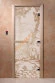 Дверь стеклянная DoorWood «Мишки в лесу сатин», 1700х700 мм
