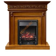 Электрокамин Royal Flame Valletta орех с очагом Fobos FX