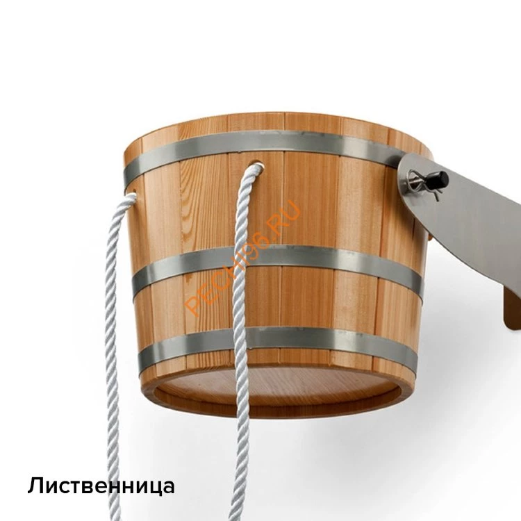 Купель для бани Blumenberg TBK 130х79 Premium H110 овальная из камбалы (чертеж 130/8)