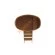 Купель для бани BentWood овальная из лиственницы Премиум, 0,76х1,16 м