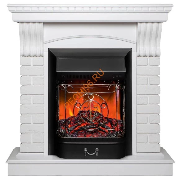Электрокамин RealFlame JAZZ WT с очагом Majestic Lux BL