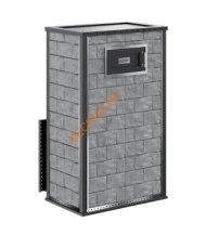 Печь банная KLOVER RT-100RV 310S Талькомагнезит DESIGN 02
