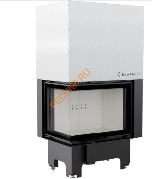 Каминная топка Kratki VNL/610/430, 9 кВт, гильотина