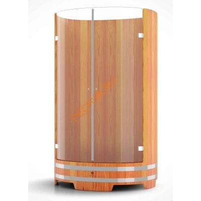 Купель для бани BentWood овальная из лиственницы Премиум, 0,76х1,16 м