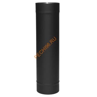 Элемент подключения ВУЛКАН VBR D115 мм, нерж 0.8, черный