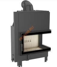 Каминная топка Kratki MBO/P/BS/SG, 15 кВт, гнутое стекло