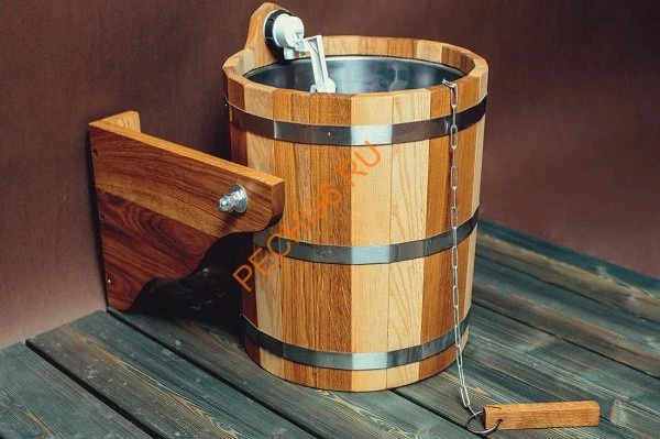 Душевая кабина с дверцами BentWood из лиственницы