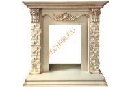 Портал Royal Flame Adriana сланец бежевый под классический очаг