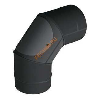 Труба ВУЛКАН VBR 0,25 м, D115 мм, нерж 0.8, черная