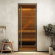 Дверь стеклянная DoorWood Хамам АРТ Wood 125 бронза