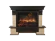 Электрокамин Electrolux EFP/P-3020LS с порталом Firelight Forte 30S, камень бежевый, венге