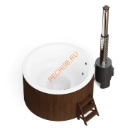 Купель композитная Polarspa COMFORT 195 HOT термобереза темная