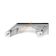 Кронштейн Феррум раздвижной №1, нержавейка AISI 430-1,0 мм, d 120 мм