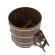 Купель для бани BentWood круглая из мореного дуба Премиум, D1,5 м