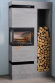 Люфт Kratki NP/L9/40/G угловой графит 600x400 мм