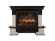 Электрокамин Electrolux Sphere Plus EFP/P-3320RLS с порталом Firelight Forte 30S, камень белый, темный дуб