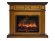 Электрокамин Electrolux EFP/P-2520LS с порталом Firelight Bianco 25, орех