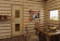 Дверьдеревянная SAUNA MARKET «Комбинация» осина