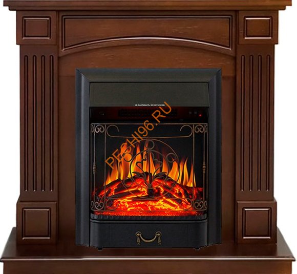 Электрокамин Royal Flame Boston темный дуб с очагом Majestic FX