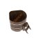 Купель для бани BentWood угловая из сращённой морёной лиственницы, 1,19х1,19 м