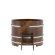 Купель для бани BentWood угловая из сращённой морёной лиственницы, 1,19х1,19 м