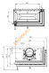 Каминная топка Hitze HST54x39L/R