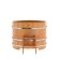 Купель для бани BentWood угловая из сращённой лиственницы, 1,19х1,19 м