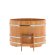 Купель для бани BentWood круглая из сращённой лиственницы, D1,8 м