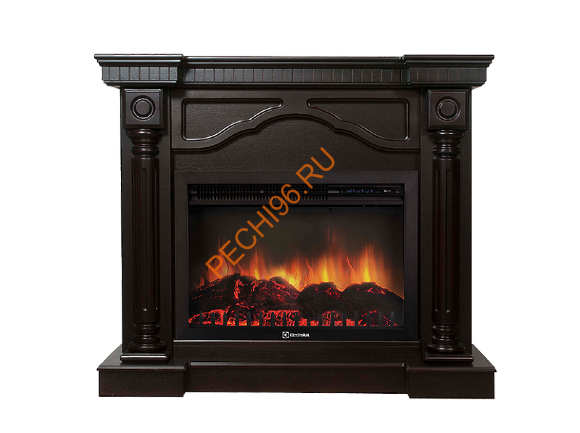 Электрокамин Electrolux Sphere Plus EFP/P-3320RLS с порталом Firelight Rome 30, венге
