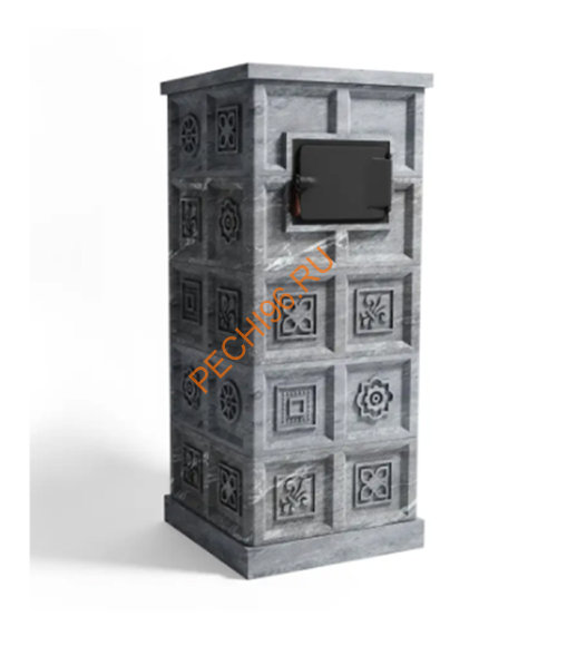 Печь банная KLOVER KLV RT 35-RV Талькомагнезит Изразцы 310S с прямыми углами