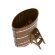 Купель для бани BentWood овальная из морёной лиственницы Рустик, 1,02х1,68 м