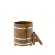 Купель для бани BentWood овальная из морёной лиственницы Рустик, 1,02х1,68 м