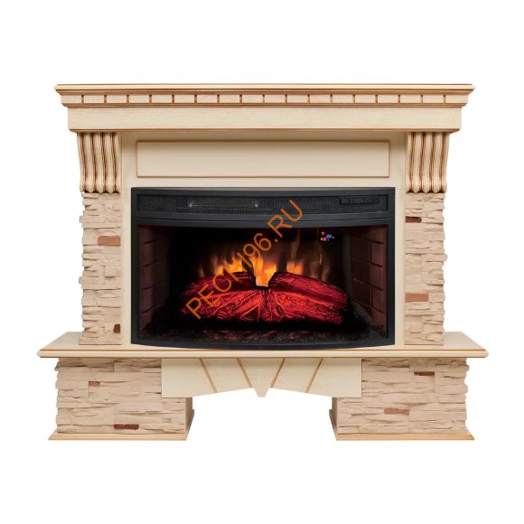 Электрокамин RealFlame Sorento 33 WT с очагом FireSpace 33W S IR
