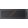 Вентиляционная решетка Kratki 49GX 170х490 мм графит
