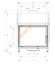 Каминная топка Hitze STMA59X43S